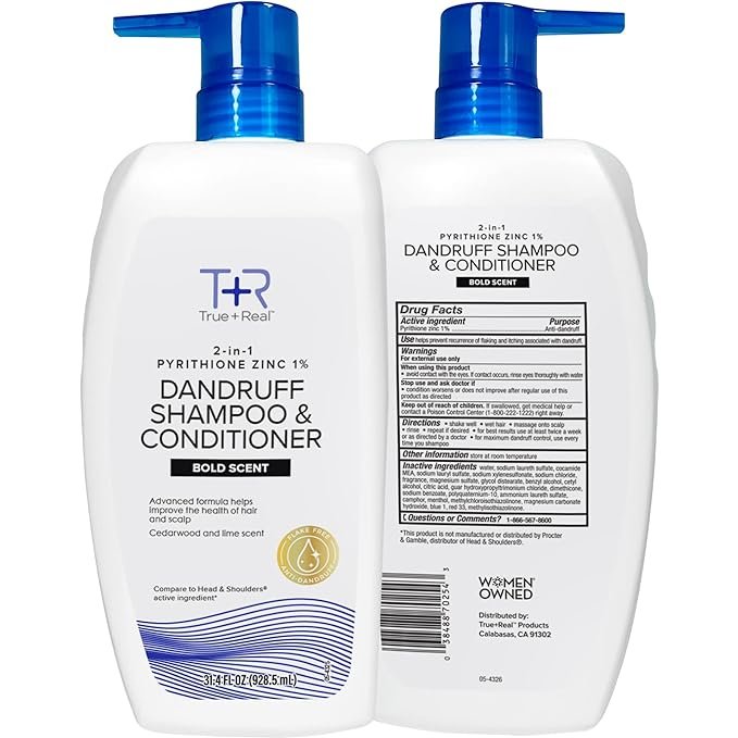 Men's 2 in 1 Anti Dandruff Shampoo review